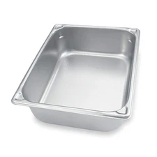 VOLLRATH 30562 Steam Table Pan,Half Size 4NDE7