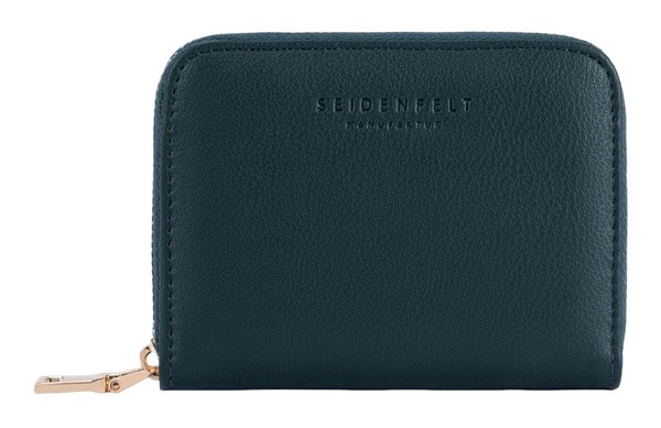 Seidenfelt Manufaktur Small Items Ylva Wallet GeldböRse Bottle Green Neu-image