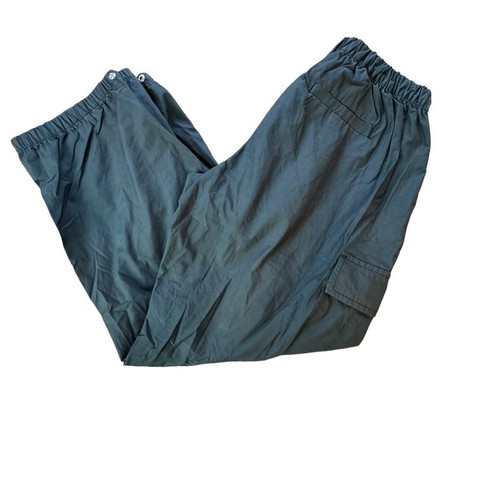 GAP Kids Cargo Pants XL (12) Black Unisex Elastic Waist Casual Activewear - Picture 3 of 11
