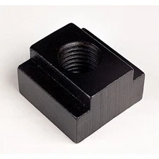 TE-CO 41489T 1.750 in. Length T-Slot Nut Imperial Tapped Through MFGD