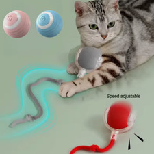 Neue Elektrische Katze Ball Spielzeug Automatische Rolling Ball-Mit Teaser Vogel