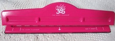Create 365 The Happy Planner 11 Hole Big Paper Punch in Hot Pink Craft DIY Used