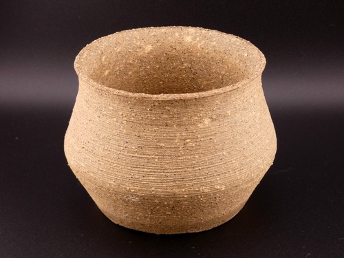 Vintage Southwestern Hand Made Textured Clay Planter Pot