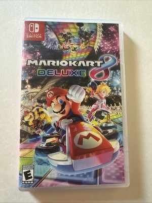 Mario Kart 8 -- Deluxe Edition (Nintendo Switch, 2017) Tested And Working Clean