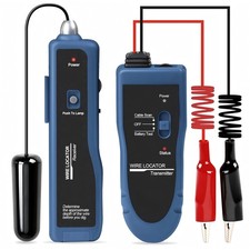 Underground Wire Locator  Cable Tester F02 with Rechargeable 1100mAh Battery...