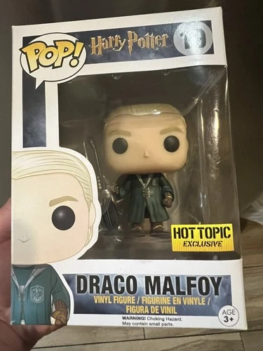 Funko Pop Harry Potter - Draco Malfoy Hot Topic Exclusive Vinyl Figure #19
