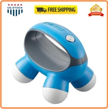 Homedics, Quatro Mini Hand-Held Massager with Hand Grip, Battery Operated...