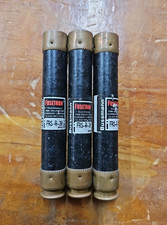 Fusetron FRS-R-30 FRSR30 Dual-Element Time-Delay Fuse 30A 600V USED LOT OF 3