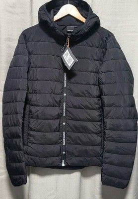 BNWT - Didriksons Jonte Jacket Small Water Repellent Padded Hooded Unisex Black