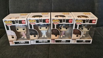 *NEU* Funko Pop! BTS - Exclusive Bundle of 4! J-Hope, Jin, Jimin, Jung Kook