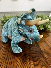 2008 Hasbro Playskool Kota Pals Stompers Baby Triceratops Dinosaur Works Roar
