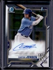 2021 Bowman Draft Carter Jensen Chrome Auto 1st Prospect #CDA-CJ Royals