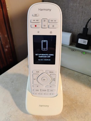 Logitech Harmony N-R0007 Universal Remote Control And Charging Cradle