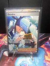 Pokémon TCG SV02 Paldea Evolved Dendra 266/193 Full Art Holo Ultra Rare Eng