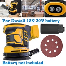 Cordless Random Orbital Sander for Dewalt 18V 20V Battery, 125mm Rotary Sander