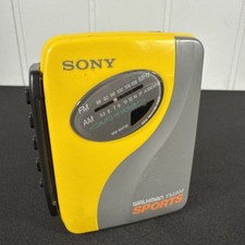 Sony Walkman Sports WM- SFX30 AM/FM Portable Cassette Player Parts Or Repair