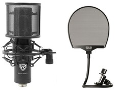 Rockville RCM PRO Studio/Recording Condenser Microphone Warm Audio Pop Filter