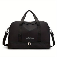 Borsone Da Viaggio Espandibile per Donna, Borsa Sportiva, Borsa Fitness, Grande 