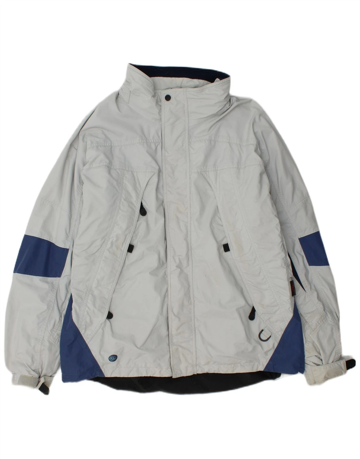 Columbia Mens Windbreaker Jacket UK 40 Large Blue Colourblock Nylon BH17