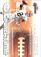 2001 Fleer Game Time Crunch Time #19 Tim Couch - FB