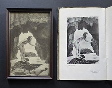 RARE SEDUCTIVE SIREN C1920 DECO FLAPPER THE GROTTO ALBERT ARTHUR ALLEN ALO PHOTO