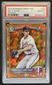 2025 Bowman Draft Sapphire Matt Barr Chrome Orange Refractor 1st #/25 PSA 10