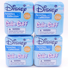 Bullsitoy Disney Favorites Collection Cutie Cuff Blind Box Plush 4 Pack Sealed