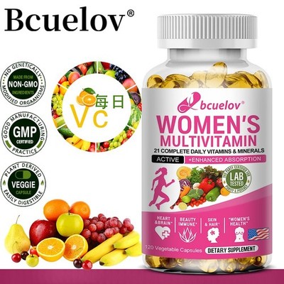 Women's Multivitamin - Boosts Energy, Supports Brain and Immune Health