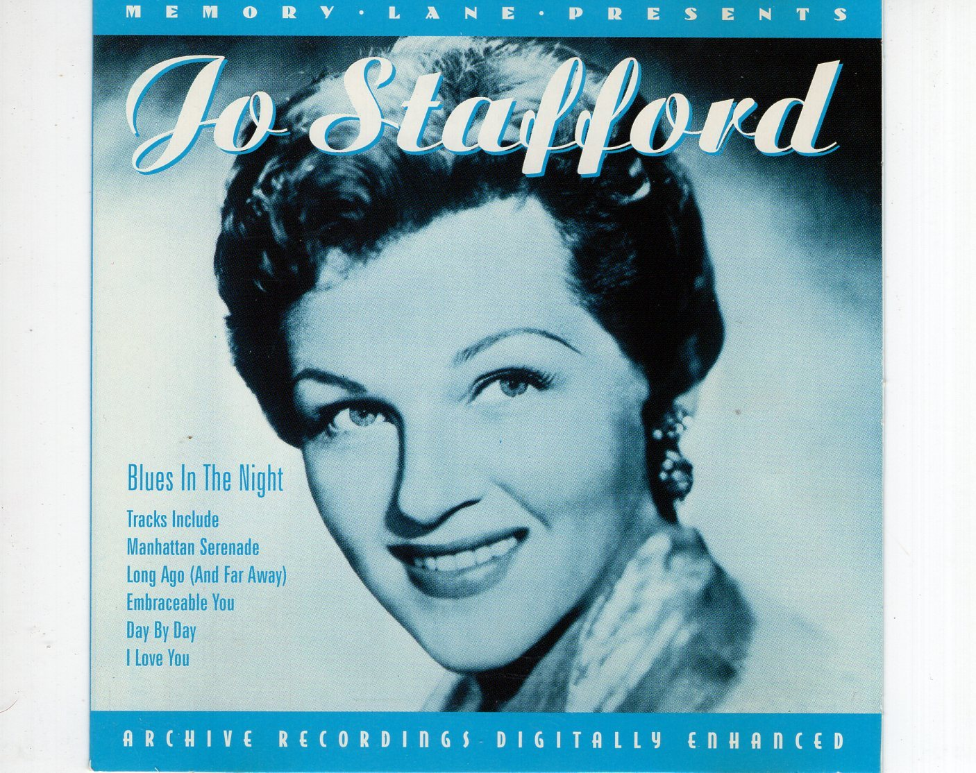 Jo Stafford - CD JO STAFFORD blues in the night CD (2008) FREE SHIPPING