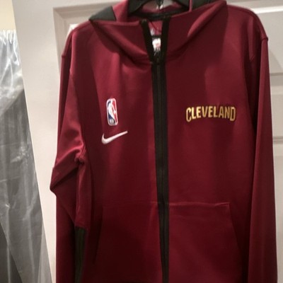Nike Cleveland Cavaliers Dri-FIT Full-Zip Hooded Jacket Red Men's L CN4018-677