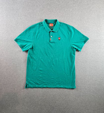 NIKE Polo Shirt Mens Medium Green Frank Tiger Woods 2020 Masters Golf Exclusive
