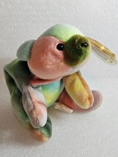 Ty Beanie Baby Sammy Bear Tie Dye Plush Toy 1999