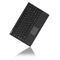 28030 KeySonic ACK-540U+ (UK) Mini-Tastatur SoftSkin Smart-Touchpad USB schw ~D~