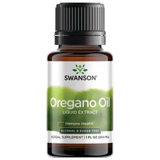 Swanson Oil of Oregano Liquid Extract (Alcohol and Sugar Free) 1 fl oz Liquid