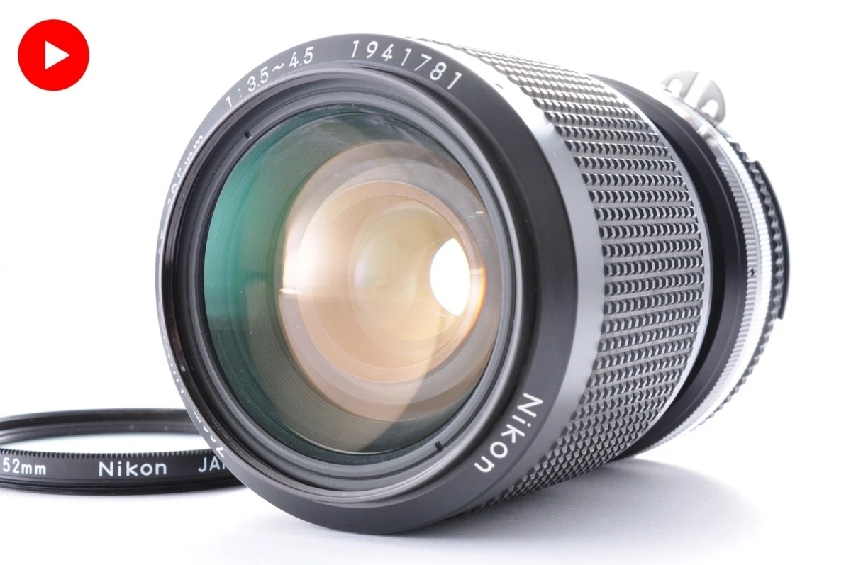 Nikon Zoom-NIKKOR 35~105mm 1:3.5~4.5 Ai-S Lens (35-105mm f/3.5-4.5 Nikon Zoom-NIKKOR 35~105mm 1:3.5~4.5 Ai-S Lens (35-105mm f/3.5-4.5