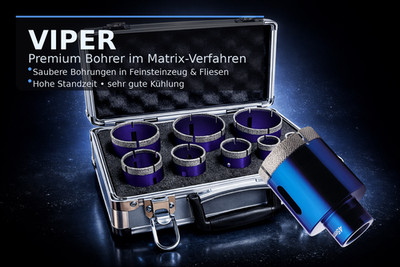 Diamant Bohrkronen Set M14 Matrix 3D Technologie Profi  geschützt Werkzeug