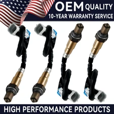 OEM 4X Upstream + Downstream O2 Oxygen Sensor For 2000 2001 2002 Chevrolet Tahoe