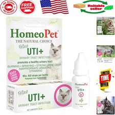 Gently Formulated 15mL UTI Drops for Cats - Kidney Support Solution