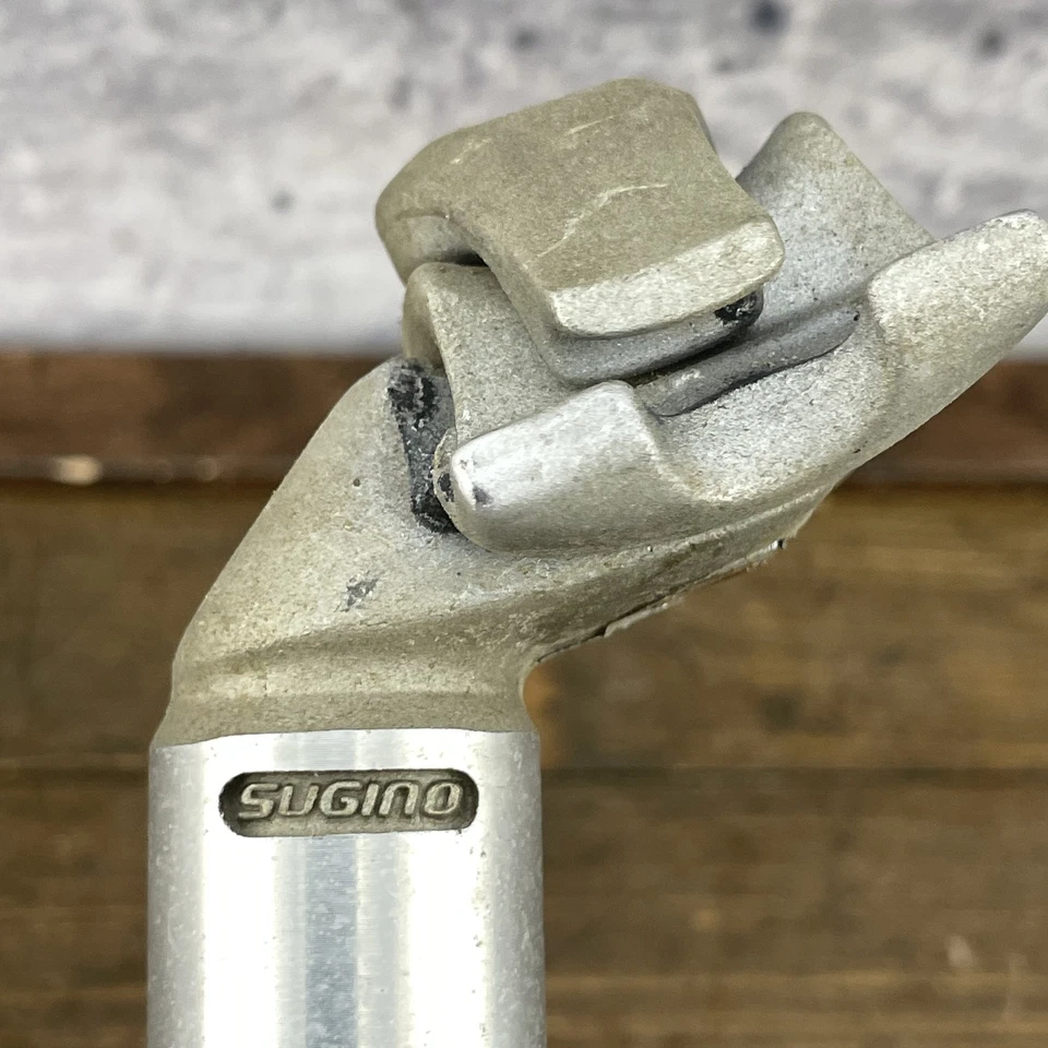 Vintage Sugino SP-K Seatpost 27.2mm Alloy Japan Road Bike Post Silver 280g - Image 4 of 4