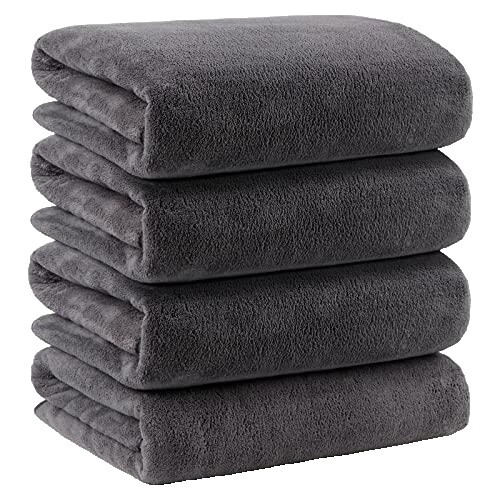 Detailer's Preference 500GSM Microfiber Towels - 6 Pack, 16x16 Inch, Edgeless & Ultra Plush For Car Detailing