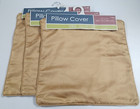 Set of 3 'Home Collection' Zipper Throw Pillow Covers 17x17 100% Polyester NWT — photo 7