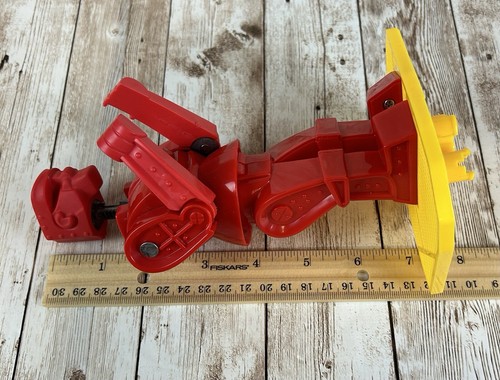 Rockem Sockem Robots 2001 Game Replacement Parts Red Rocker on Base Blue Bomber - Picture 8 of 12