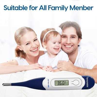 Thermometre Oral Ou Rectal A Lecture Rapide Pour Les Enfants Les Adultes Et Les Bebes Thermometre Oral Pour Mesurer La Temperature Corporelle Thermometre Medical Pour La Fievre Toilette De Bebe Bebe
