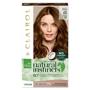Clairol Natural Instincts Semi-Permanent, 6G Light Golden ...