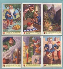 TCL063 Lavazza Trade cards - The Giant with Three Golden Hairs