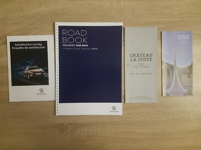 PEUGEOT 508 RXH Road Book 2016 ? Press Kit Media Launch Pressemappe Frankreich 
