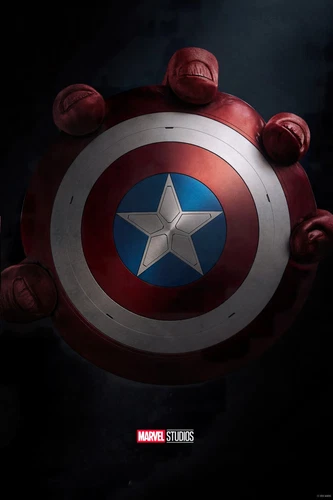 CAPTAIN AMERICA BRAVE NEW WORLD 2025 TEASER MOVIE CINEMA PRINT POSTER