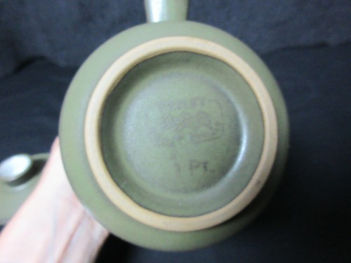 Caffettiera vintage Denby Chevron - verde - Foto 9 di 11