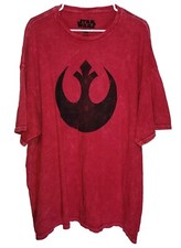 Star Wars Alliance Starbird Phoenix Rebel Symbol Men's Adult Sz 2XL Red T-shirt