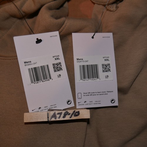 Have A Nike Day Men's 2 PC Sweatsuit Size 2XL Matching Khaki Tracksuit NWT - Picture 11 of 11